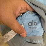Alo Yoga | BLUE SKIES Lavish Longline Scoop-Neck Bralette SPORTS BRA SIZE SMALL Photo 9