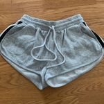 Garage Gray Drawstring Shorts Photo 0