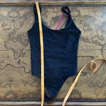 Koral Womens Black size S Thong Bodysuit Open Back Neon Strap Stretch Gym Swim Photo 72