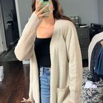 Steve Madden Oversized Color Blocking Cardigan Photo 5