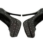 Delicacy DELUXY PLATFORM STILETTO BLING JEWELED SHOES 6.5 Photo 3
