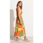 Faithfull the Brand FAITHFUL THE BRAND TEMPIO MIDI DRESS - COSTA SMERALDA PRINT Size 2 Photo 2