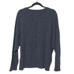 Jenni Kayne Charcoal Gray Marina Pullover Sweater Merino Wool Cashmere Blend - M Photo 4