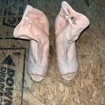 MIA  blush pink peep toe booties size 6 Photo 1