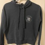 Victoria's Secret Womens Victoria’s Secret Everyone Loves An Angel Black Hoodie Sweatshirt Size XS Photo 0