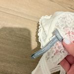 Aerie ‎ lace Strappy Bralette White Size medium Photo 3
