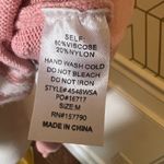 PINCH Pink Sweater with White Hearts Crewneck NEW Size M Photo 7