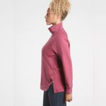 Athleta  Cozy Karma Side Zip Funnel Neck Victorian Berry Pullover Size XS Photo 1