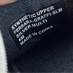 Spring Step  Clogs Ferrara Graffiti‎ Print Slip On Slip Resistant Silver 6 Photo 13