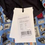 Paul Smith printed silk crepe de chine and modal jersey shirt blue M Size M Photo 5