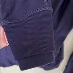 Lululemon  emerge renewed deep navy purple asymmetrical zip jacket Photo 6