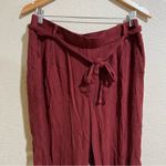 Torrid brick red comfy lightweight pants Photo 1