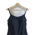 Hurley Sz XL One Piece Black Swimsuit W Cut Out Design In Back Photo 1