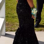 Scarlett & Portia Black Sequin Gown Size 0 Photo 2