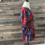 NWT Elliatt Thea Shirt and Tiered Mini Skirt SET!! Size Small Red Photo 2