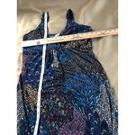 RAINDROPS Maxi Dress Women's Medium Summer Sleeveless Adjustable Strap Sheath Photo 9