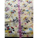 Disney Womens Scrub Top Mickey Mouse Minne Mouse Vintage Looking Print Size XS Photo 5