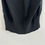 Badgley Mischka  Black Sleeveless Turtleneck Top Size: M Photo 4
