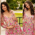 For Love & Lemons NWT Tayla Ruffle Corset Embroidered Puff Sleeve Dress Size XS Photo 12