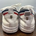 Tommy Hilfiger  Women's Lace Up Round Toe Canvas Sneakers White Size 8M Photo 7