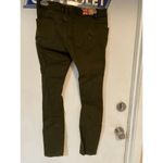 Machine Dark Green Ripped skinny jeans Green Size undefined Photo 4