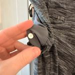 Lululemon Heathered Black Stripe Straight Leg Pants – Size 4 Photo 3