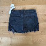 BDG - Cut Off Denim Shorts in Faded Black Photo 2