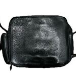 Vintage Tignanello black leather crossbody bag purse 9x7 Photo 0