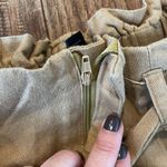 Forever 21  linen blend tan wide leg tie waist pant Photo 6