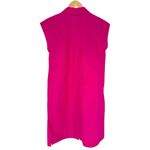 MICHAEL Michael Kors Poplin Shirt Dress in Geranium Pink size Medium NWT Photo 6
