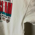 Grand Slam Baseball Camp T Shirt Vintage 90s White Large L Single Stitch Sports Photo 12