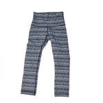 Lululemon Wunder under crop leggings size 4 twist sapphire space dye high rise Photo 3