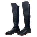 Stuart Weitzman  Over the Knee Adrina City Boots Black Leather Size 10.5 Photo 7