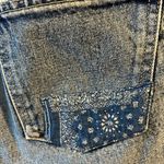 Moussy Vintage Tapered Patchwork Jeans, Size 27 Blue Photo 7