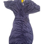 Catherine Malandrino  Favorites Navy Ruched Mini Dress – Size S (NWT) Photo 0