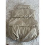 Streetwear Society  Cream  Sleeveless Puffer Vest Size  S Women‎ Photo 1