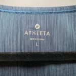 Athleta  Blue Lightweight Long Sleeve Shirt Athletic Active Women's size Large Photo 1