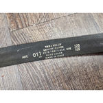 Echt Leder Leather Black Genuine Leather Women's Belt Made in Italy Large Photo 6