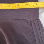 Athleta  Black Mini Skirt Striped Sides Extra Soft Size Medium‎ EUC Photo 4