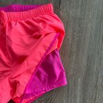 New Balance  Women's Pink and Purple Shorts Photo 2