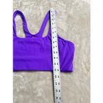 Free People  x Hatch NEW Never Better Square Neck Flourescent Berry Bra Medium Photo 4