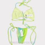 NESSY SWIMWEAR Set Flora Triangle Top (M) & Kendal Bottom (S) Photo 8