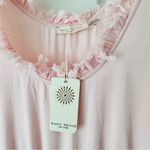 Ramy Brook NEW! Powder Pink Ray Jumpsuit Fringe Neckline Ankle Cuffs Size XS Photo 7