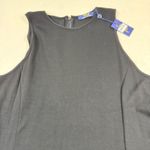 Ralph Lauren Polo  Sleeveless Flounce Hem Dress – XL Black Classic Photo 1