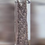 Forever 21  Black and Cream Floral Backless Dress Photo 3