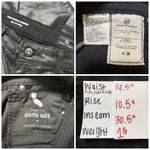 AG Adriano Goldschmied Adriano Goldschmied AG 28 R Black Vegan‎ Faux Leather Farrah Skinny Ankle Pants Photo 8