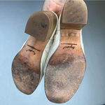 Esquivel | Elegant‎ Cream Ankle Boots with Wooden Heel 8 White Photo 3