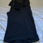 Under Armour NWOT  Black Sleeveless Collar Tank Top Size XS Photo 0