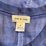 Cloth & Stone Blue Sleeveless Top Photo 5