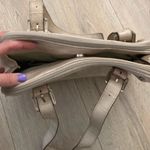 Villager  Liz Claiborne cream color faux leather handbag Photo 4